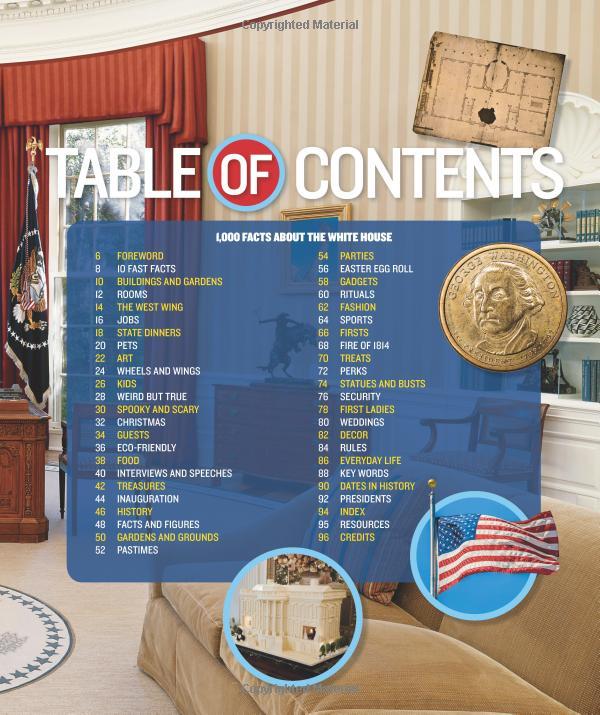 1,000 Facts About The White House