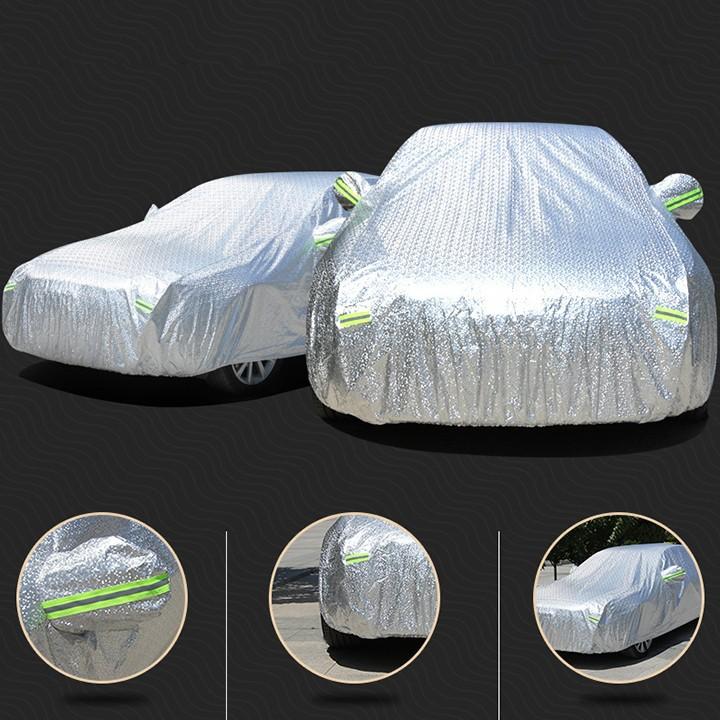 Bạt phủ xe ô tô 5 chỗ Ford Fiesta, Bạt trùm xe Fiesta cao cấp chất liệu vải PEVA chống nắng mưa không thấm nước