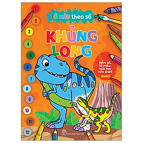 Tô Màu Theo Số - Khủng Long