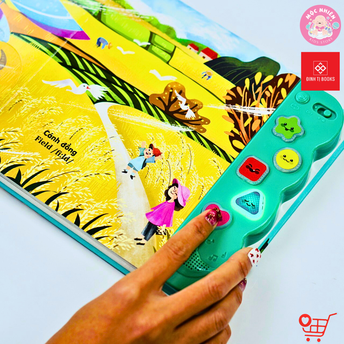 Sách - Sách Âm Thanh Đinh Tị - Dành Cho Bé Từ 0 - 6 Tuổi Nhiều Chủ Đề - Bìa Cứng
