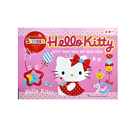 Sticker - H.e.l.l.o K.i.t.t.y - Kitty Xinh Xắn Mê Mua Sắm (3-8 Tuổi)_MT