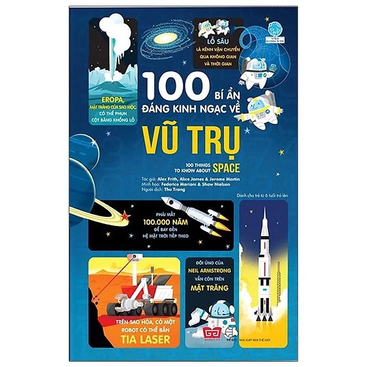 Combo 100 Bí Ẩn Đáng Kinh Ngạc Về: Khoa Học + Vũ Trụ (Tặng Bookmark Thiết Kế)