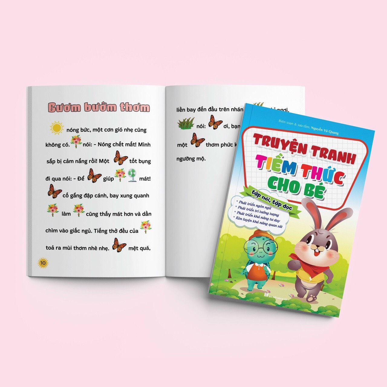 Sách- Truyện Tranh Tiềm Thức cho bé (Giúp bé tập nói, tập đọc nhanh)