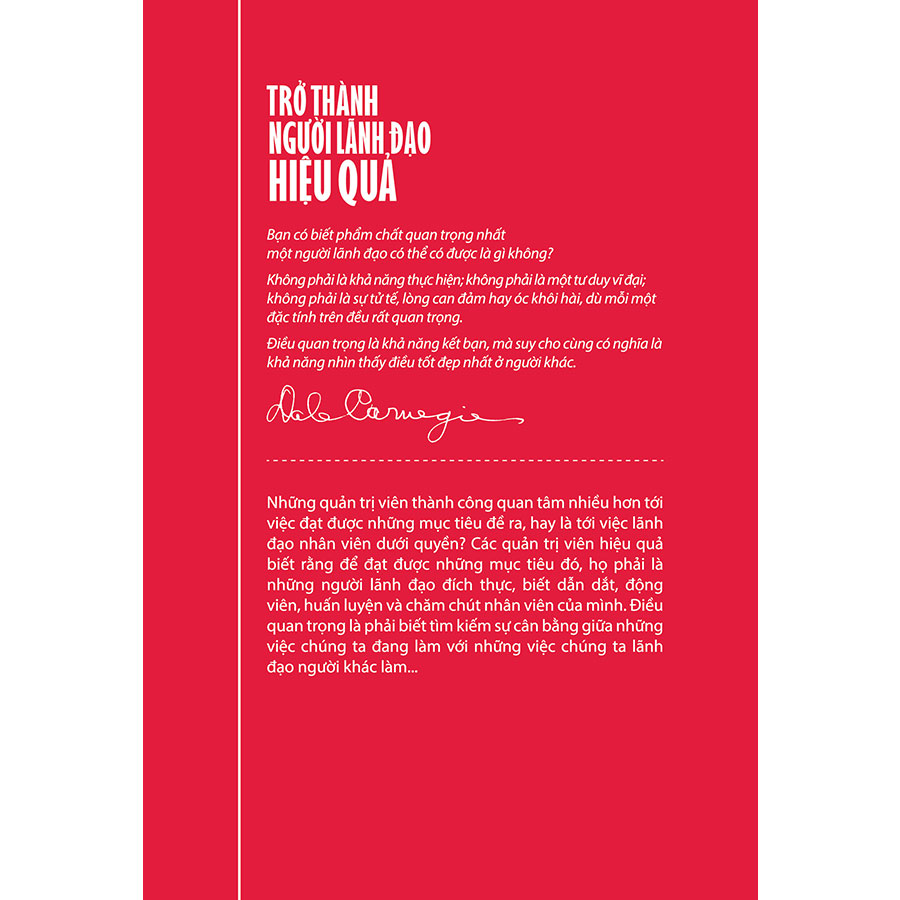 Trở Thành Người Lãnh Đạo Hiệu Quả (Tái bản năm 2019)