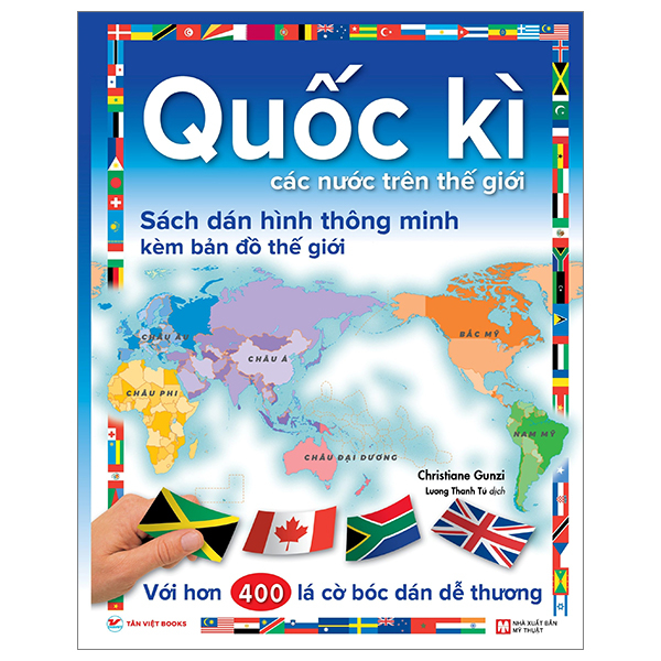 Combo: ( Trọn Bộ 2 Cuốn) Bộ Sách Quốc Kì Các Nước Trên Thế Giới + Vũ Trụ : Sách Dán Hình Thông Minh Kèm Bản Đồ Thế Giới - Với Hơn 400 Lá Cờ Bóc Dán
