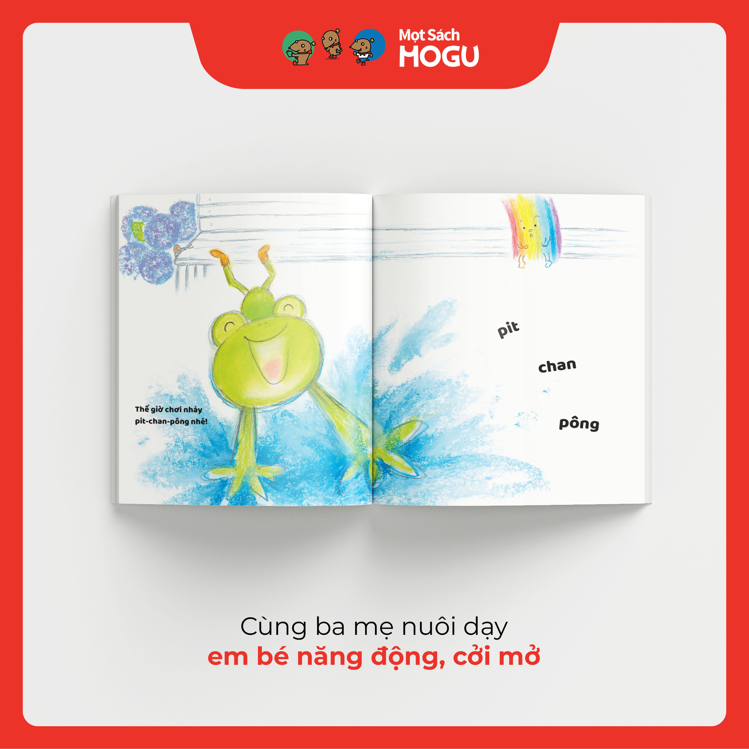 Truyện Ehon bé 3-4-5 tuổi - Bạn mới của ếch