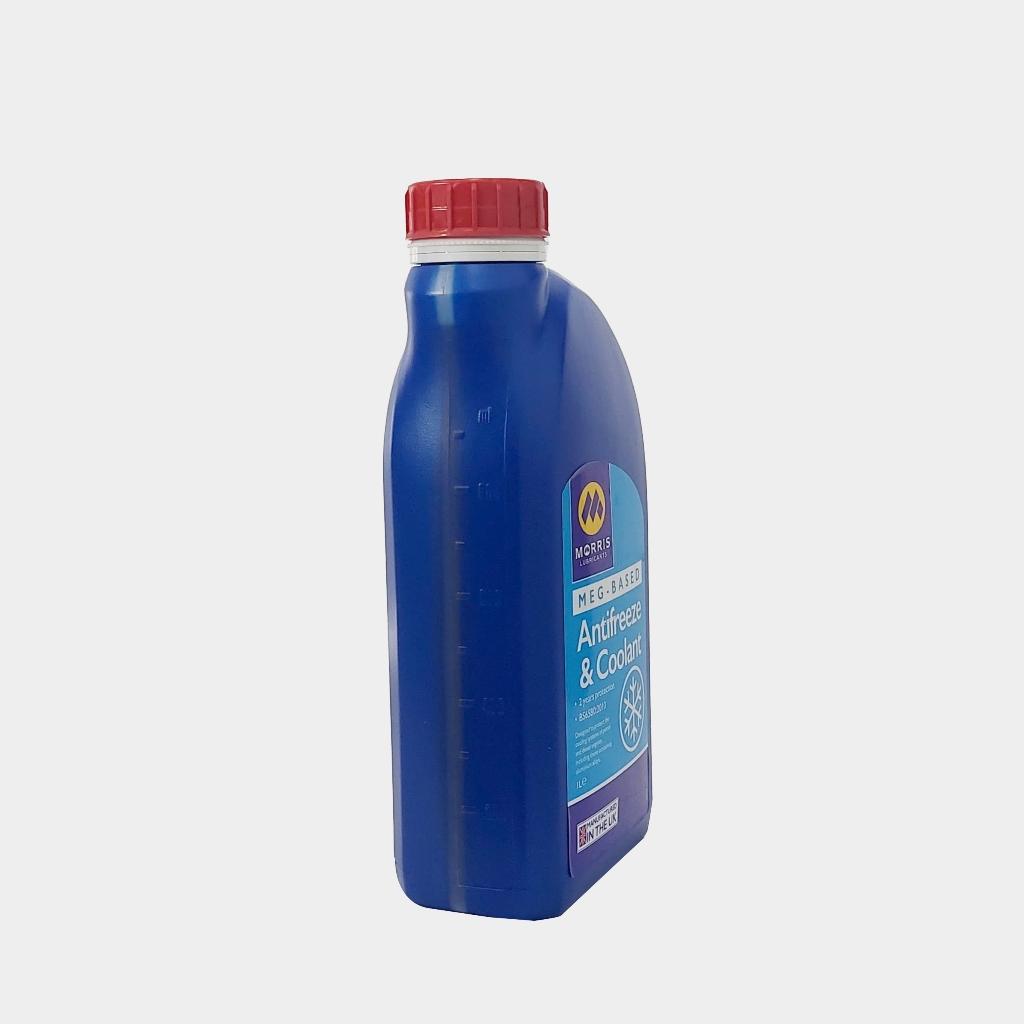 Nước Làm Mát Xanh Cao Cấp Cho Động Cơ Xăng - Morris Lubricants MEG Antifreeze & Coolant / Can 1L