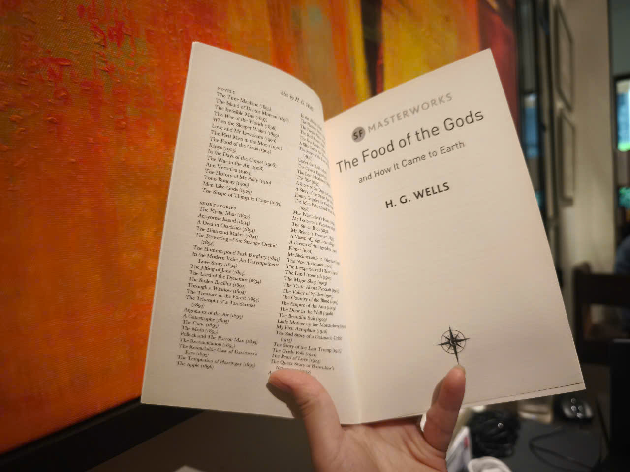Sách - SF Masterworks The Food Of The Gods by H G Wells - Science Fiction / Classics in English