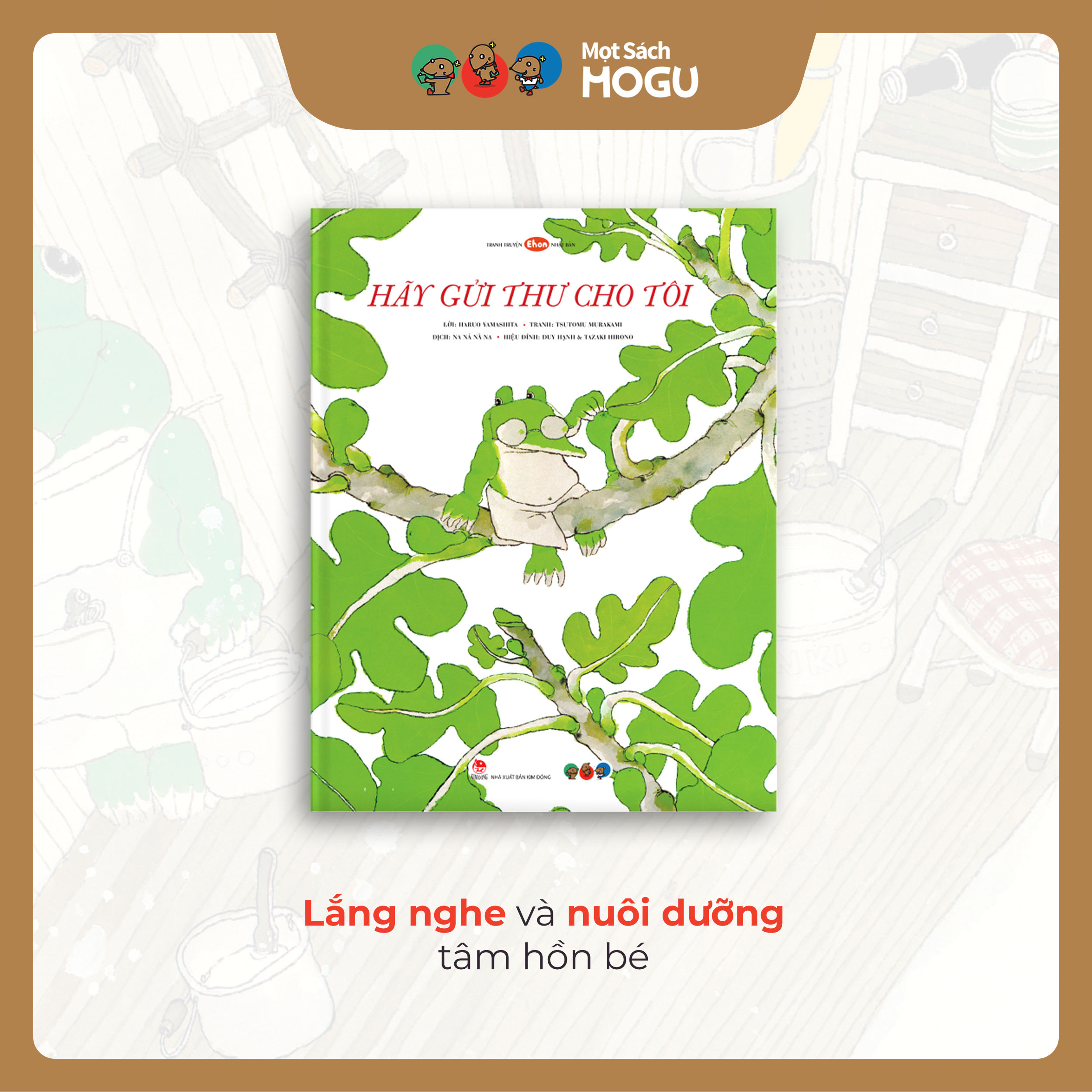 Truyện Ehon bé 3-4-5 tuổi - Bộ 4 cuốn Phát triển cảm xúc