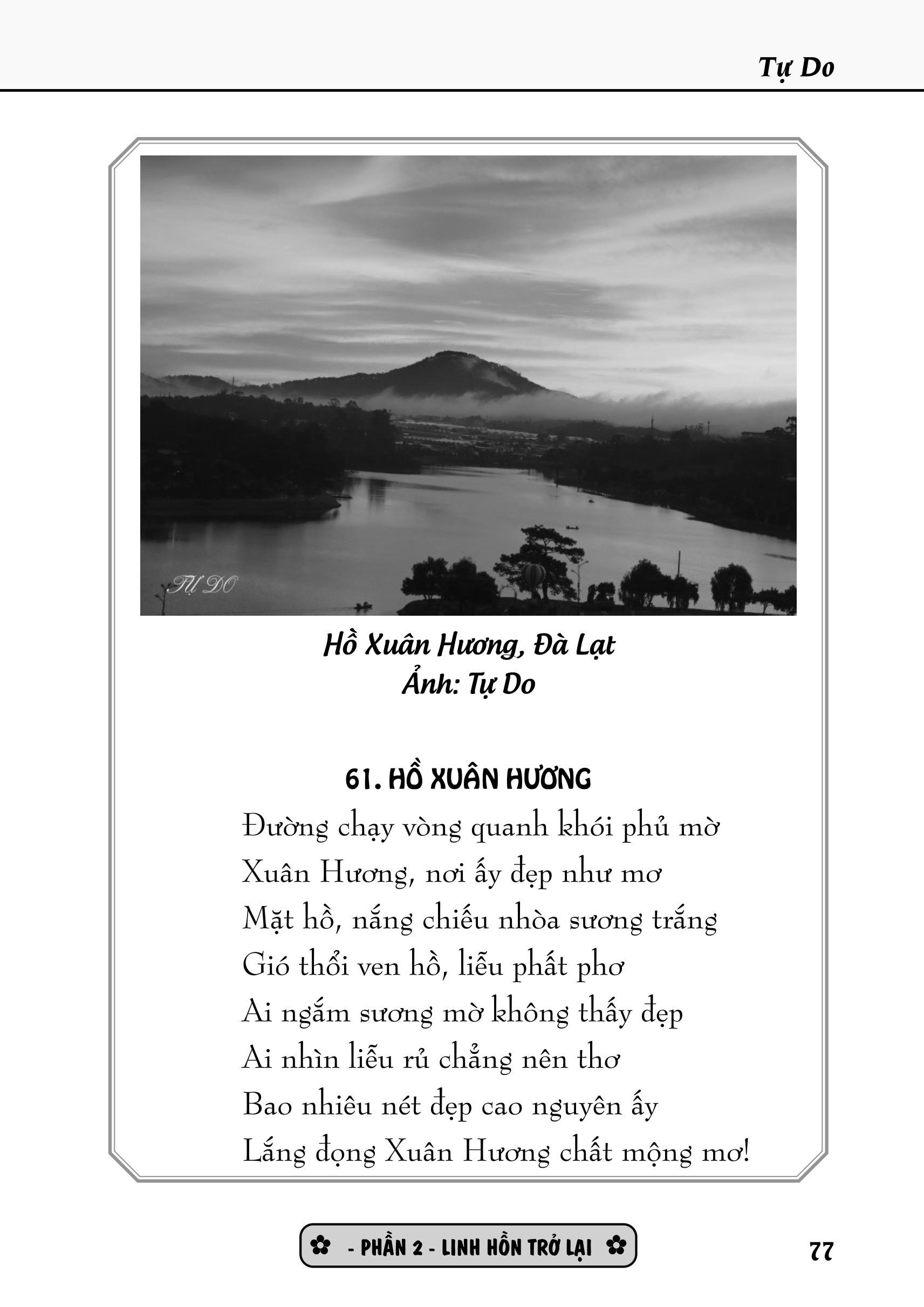Tập Thơ Linh Hồn Trở Lại - Tự Do