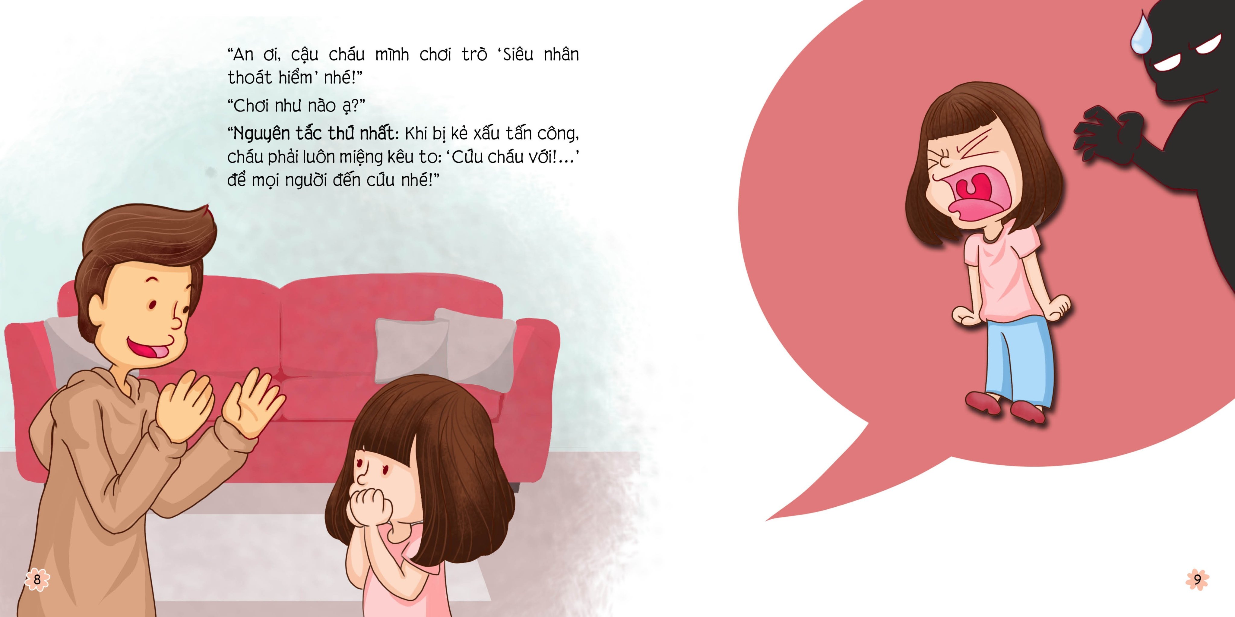 Sách Cho Bé - Tuyệt Chiêu Thoát Kẻ Bắt Cóc - Kĩ Năng Tự Bảo Vệ Mình - Phúc Minh Books