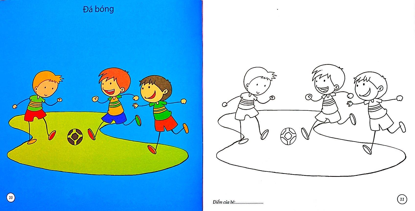Bé Tô Màu - Bạn Nhỏ Đáng Yêu