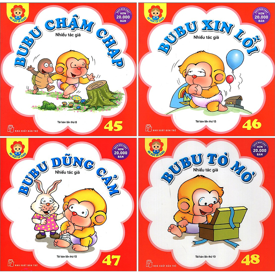 Combo Bé Học Lễ Giáo - Bubu (Tập 41 Đến Tập 60)