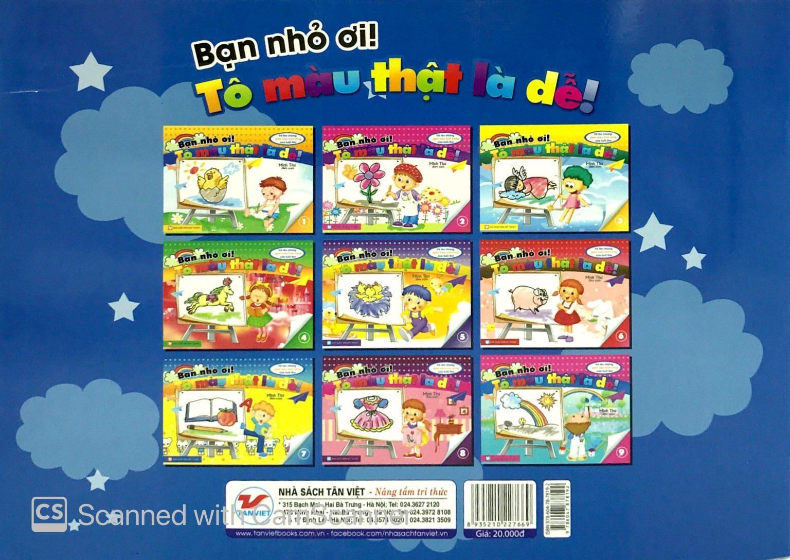 Bạn Nhỏ Ơi, Tô Màu Thật Là Dễ - Tập 7