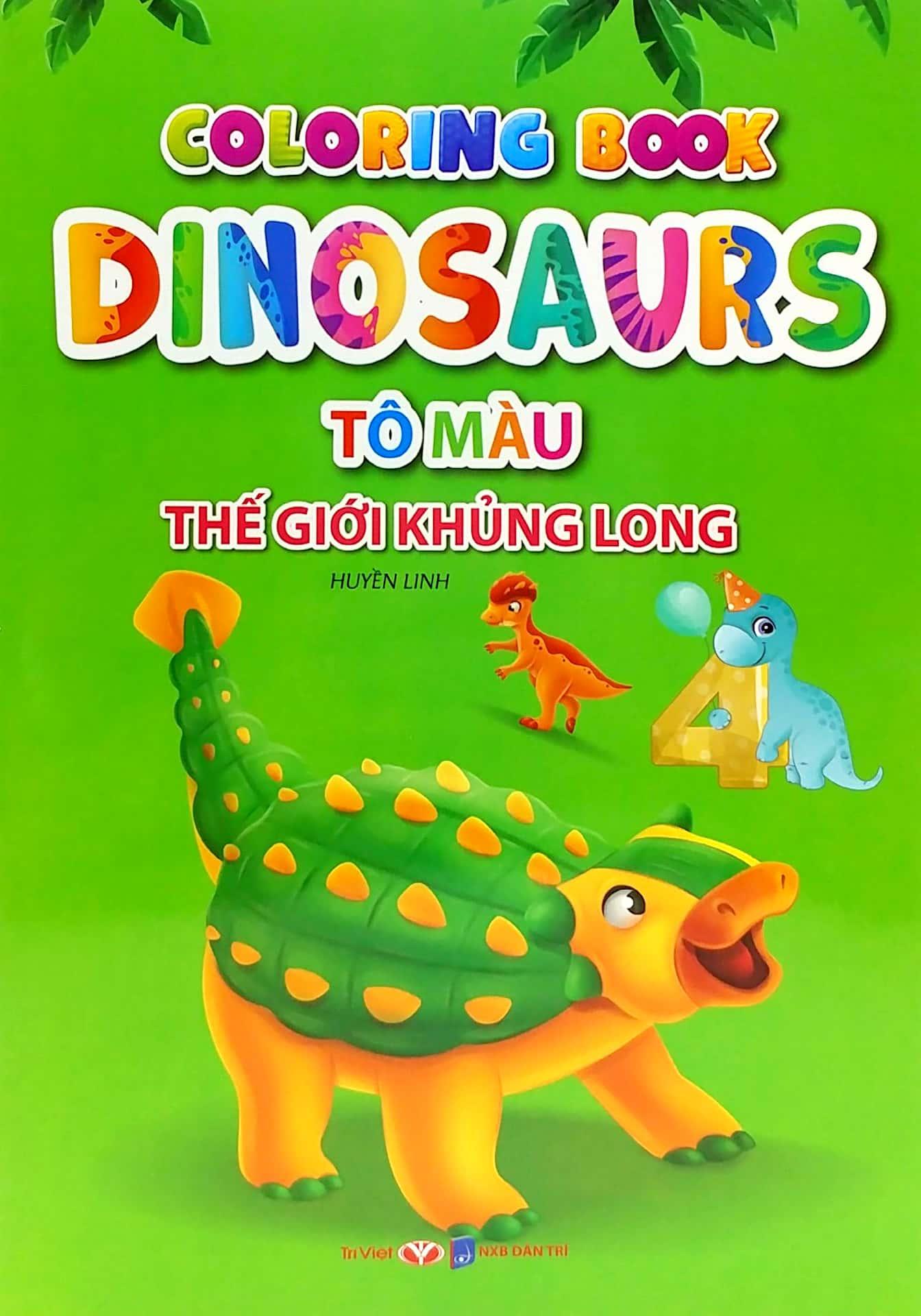 Tô Màu Thế Giới Khủng Long Dinosaurs 4