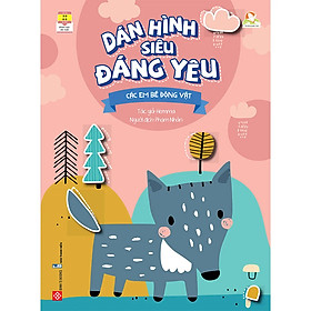 Dán Hình Siêu Đáng Yêu - Các Em Bé Động Vật