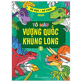 Bé Học-Bé Chơi - Tô Màu Vương Quốc Khủng Long 1