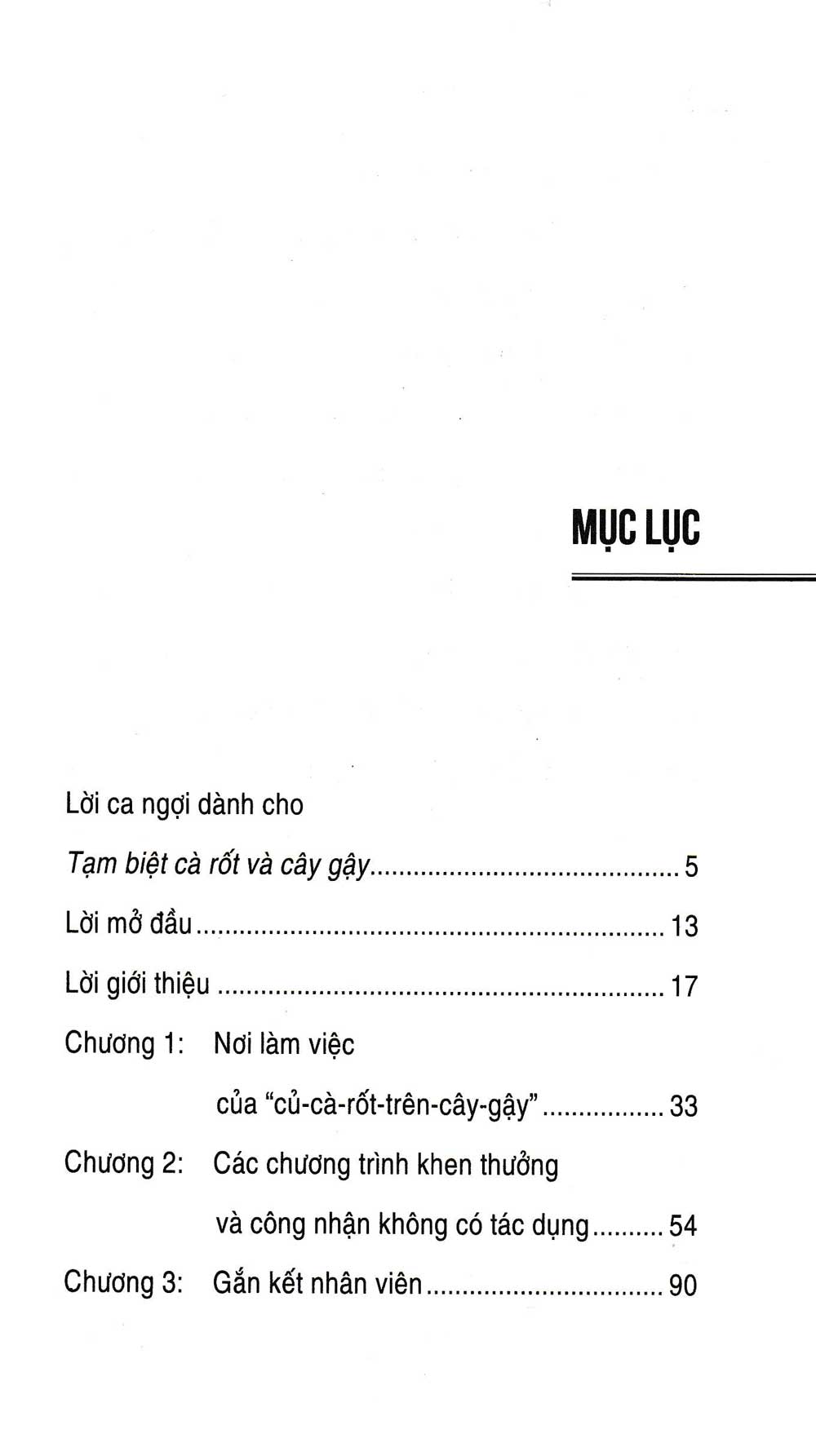 Tạm Biệt Cà Rốt Và Cây Gậy _AL