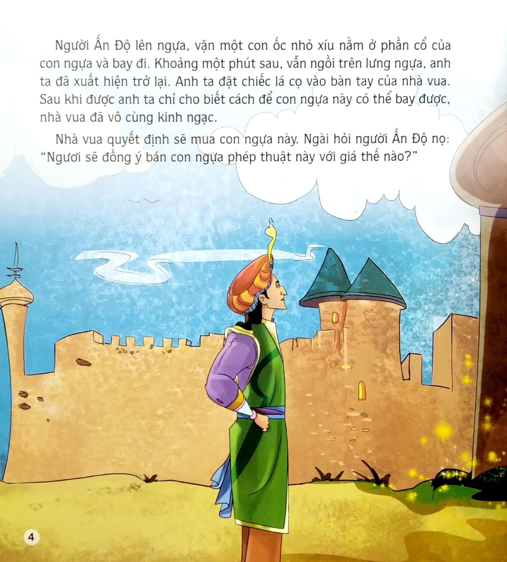 Sách Ngày Xửa Ngày Xưa Ba Tư - Con Ngựa Phép Thuật
