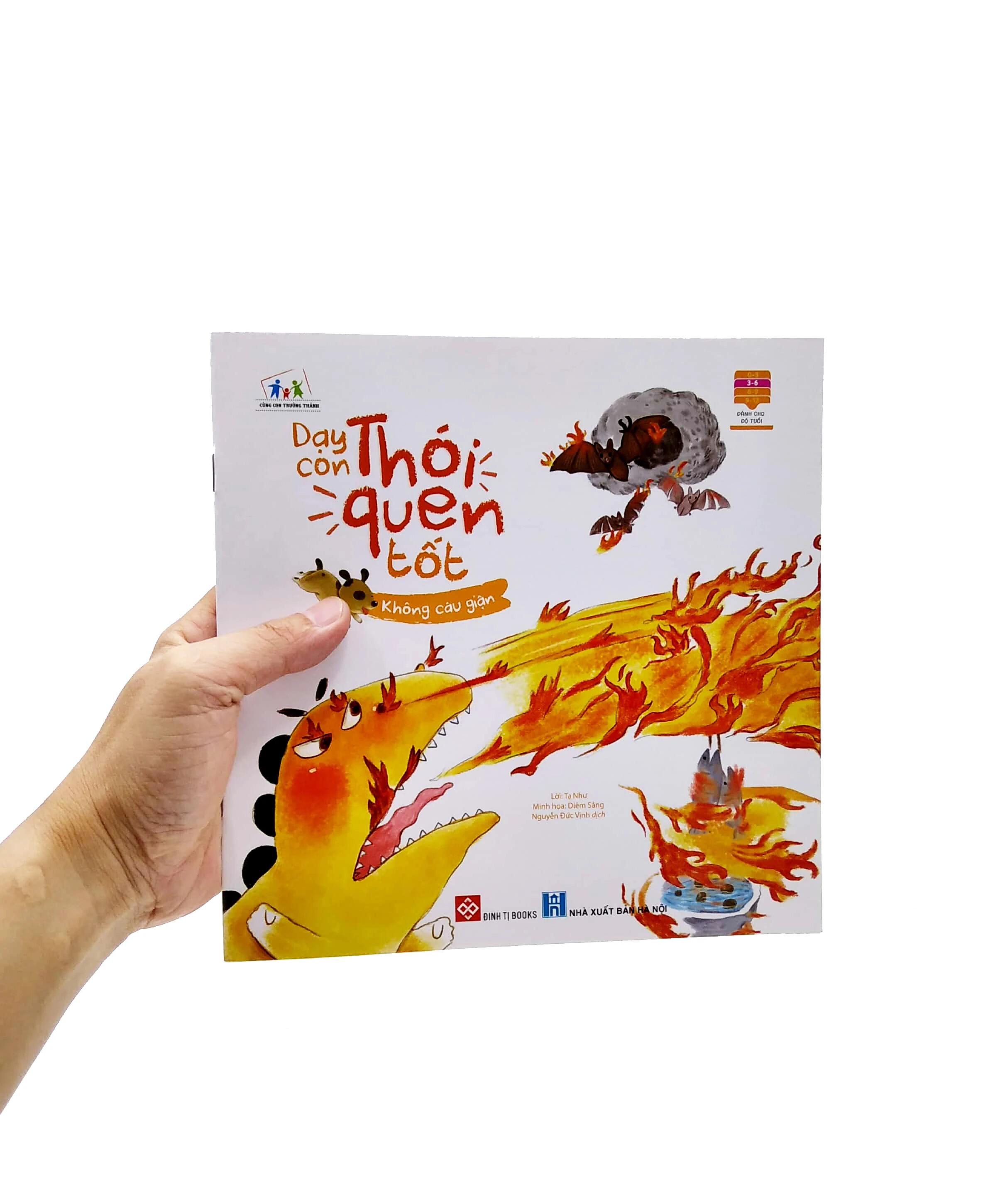 Sách Dạy Con Thói Quen Tốt - Không Cáu Giận
