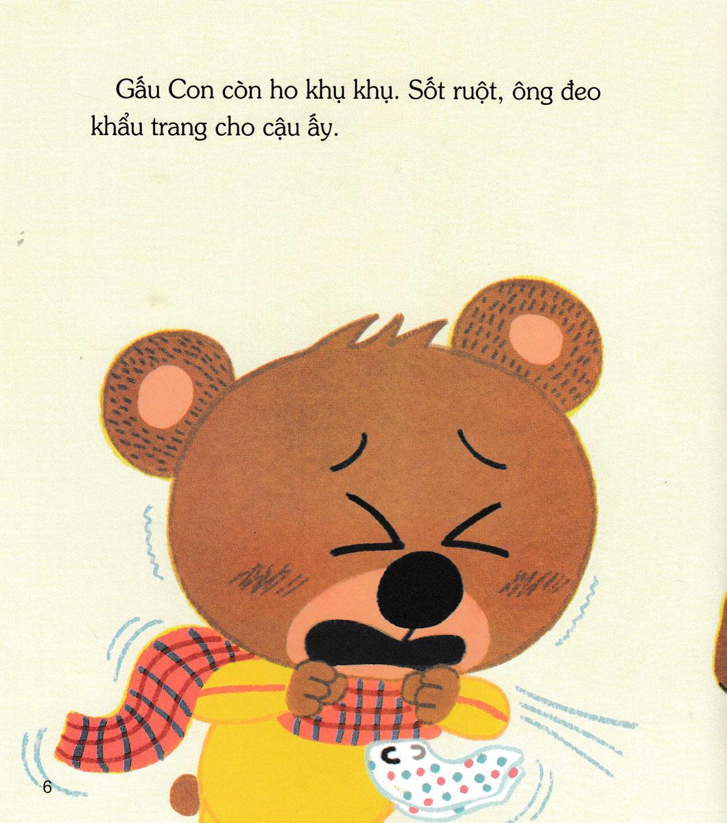 Gấu Con Tinh Nghịch - Sự Đồng Cảm: Gấu Con Bị Cảm