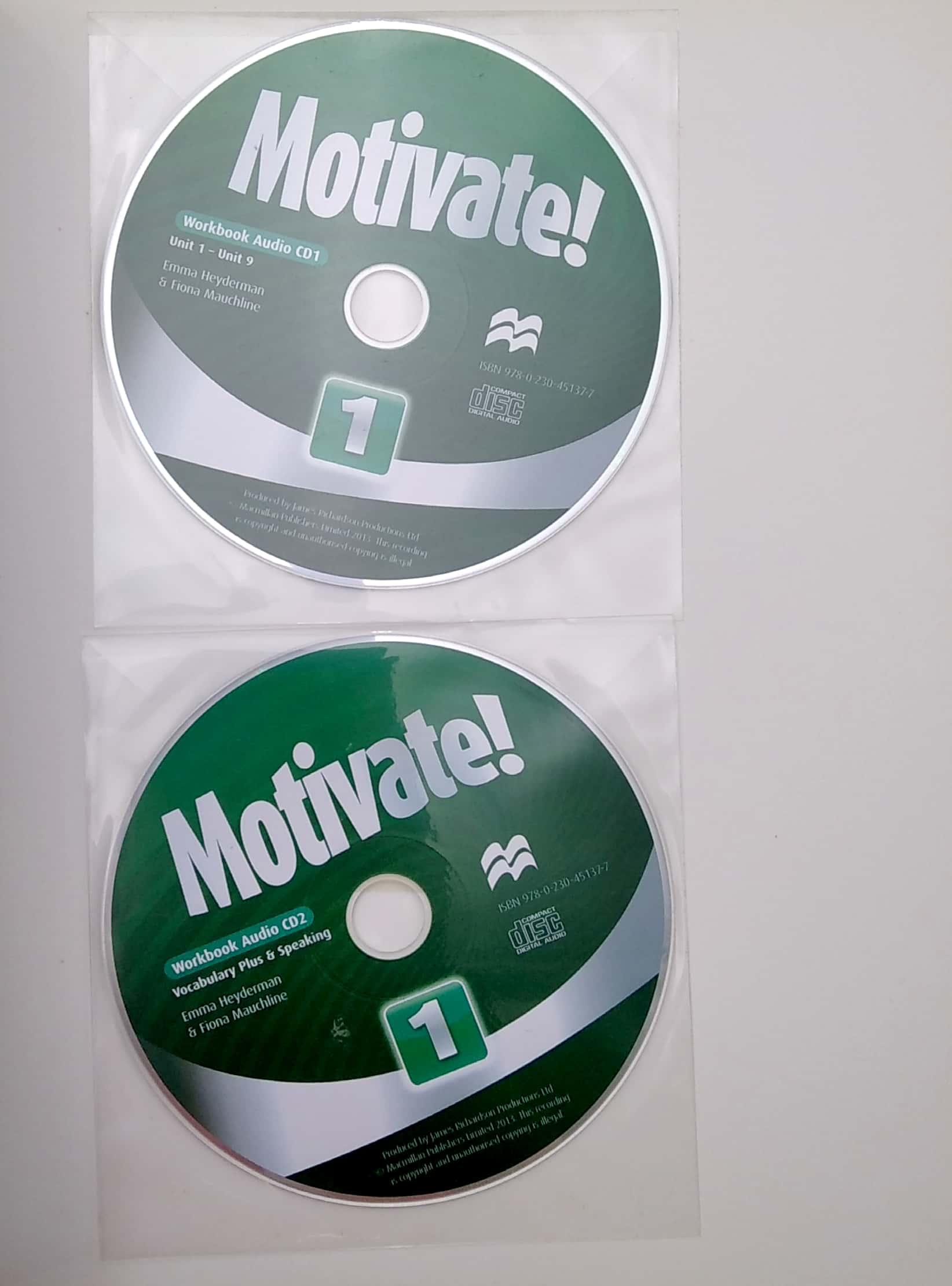 Motivate! 1 Wb & Audio Cd