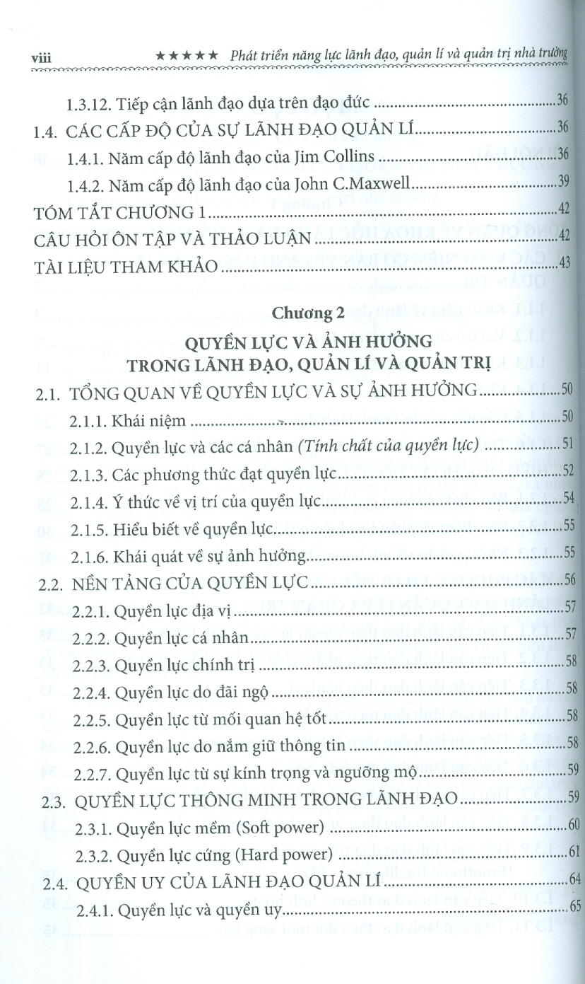 Phát Triển Năng Lực Lãnh Đạo, Quản Lí & Quản Trị Nhà Trường (Sách Chuyên Khảo)