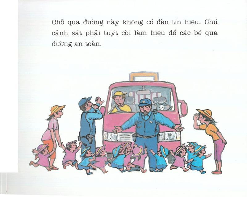 Ehon - Thực Phẩm Tâm Hồn Cho Bé - Xe Tuần Tra Cố Lên Nhé! (Tái Bản 2020)