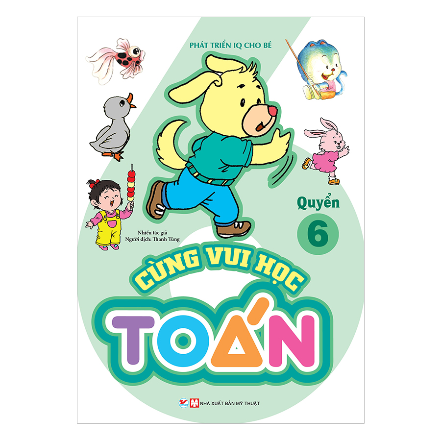 Combo 6 Quyển Phát Triển IQ Cho Bé- Cùng Vui Học Toán