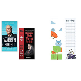 Combo 2 cuốn sách hay nhất về kinh tế từ Warren Buffett : Những Bài Học Đầu Tư Từ Warren Buffett + Phương Pháp Đầu Tư Warren Buffett ( Tặng kèm Postcard Happy Life)