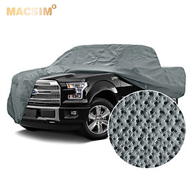 Bạt phủ ô tô chất liệu vải không dệt cao cấp thương hiệu MACSIM dành cho MG HS màu ghi - sử dụng trong nhà, ngoài trời