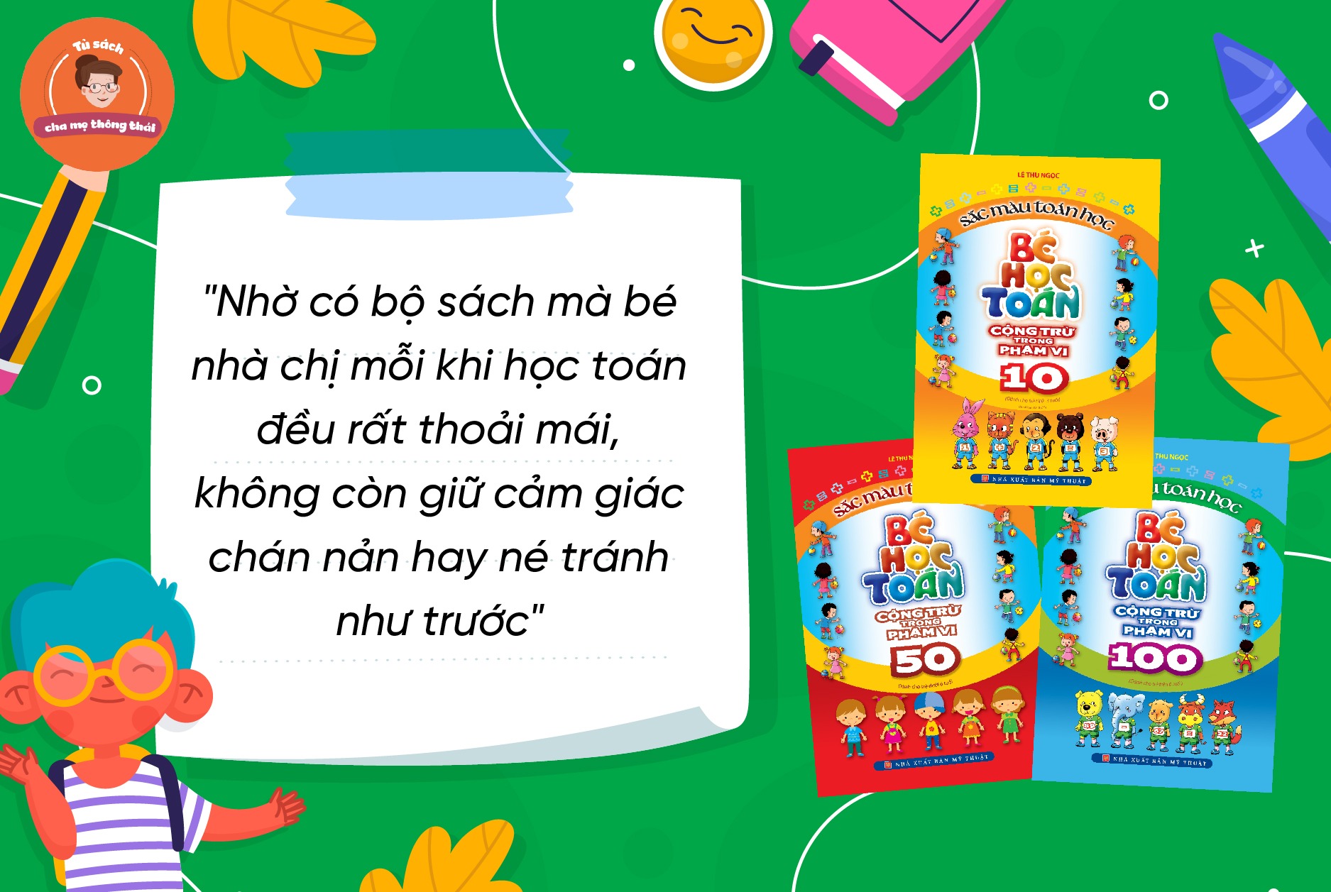 Combo: Bé Học Toán Trong Phạm Vi 10-50-100