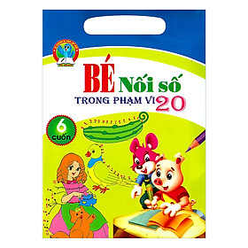 Bé Nối Số Trong Phạm Vi 20 (6 Cuốn)