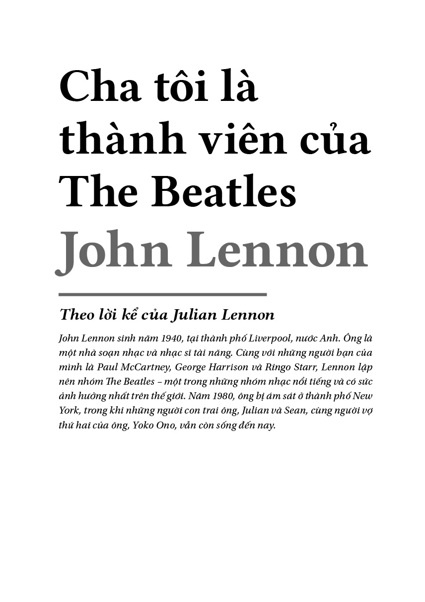 Với Tôi, Cha Chỉ Là Cha
