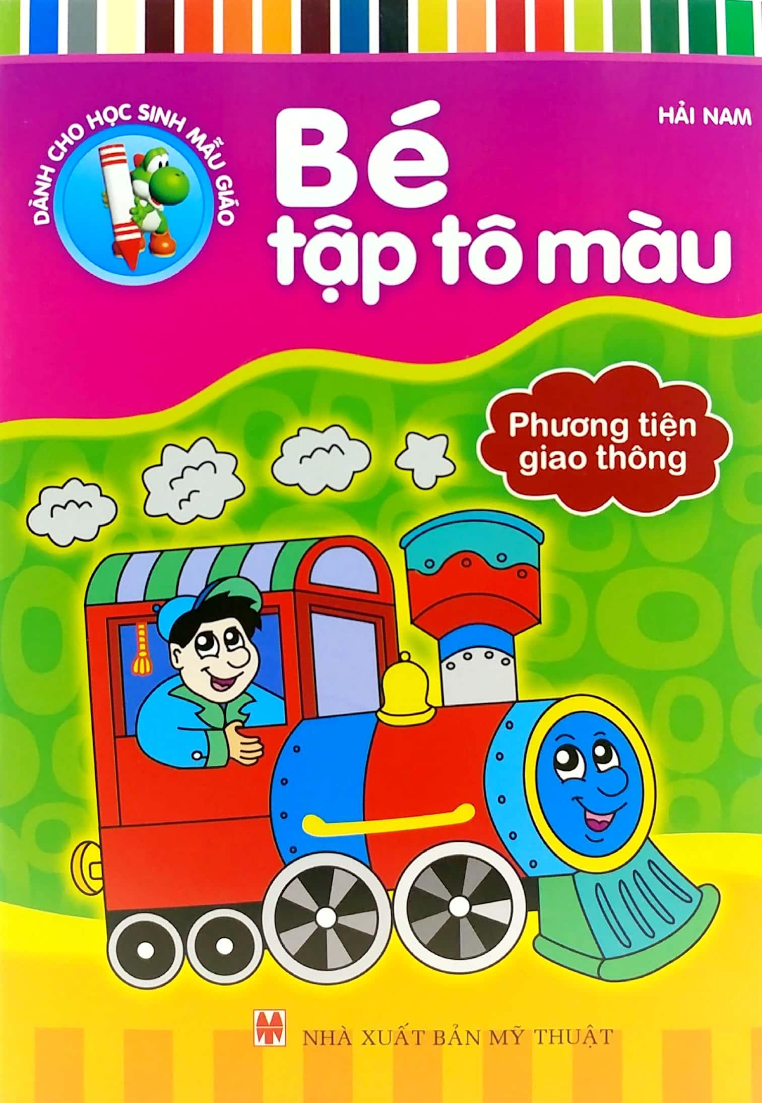 Bé Tập Tô Màu - Phương Tiện Giao Thông (Tái Bản 2023)