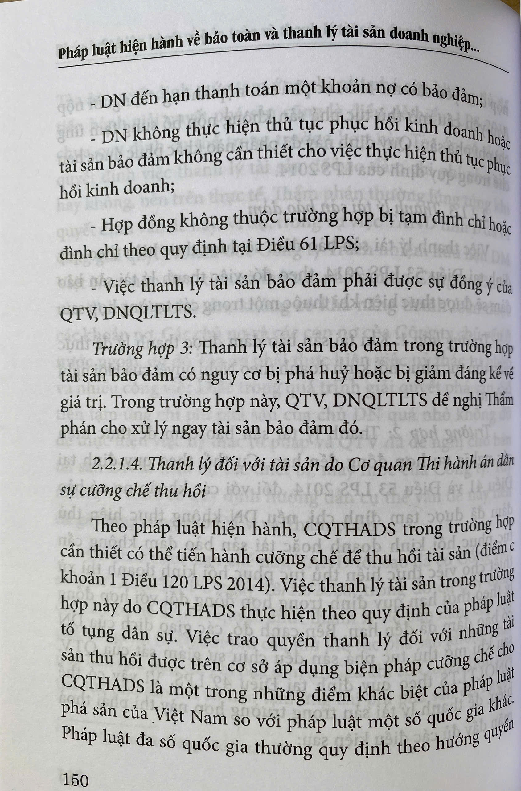 Pháp Luật Hiện Hành Về Bảo Toàn Và Thanh Lý Tài Sản Doanh Nghiệp Trong Thủ Tục Phá Sản