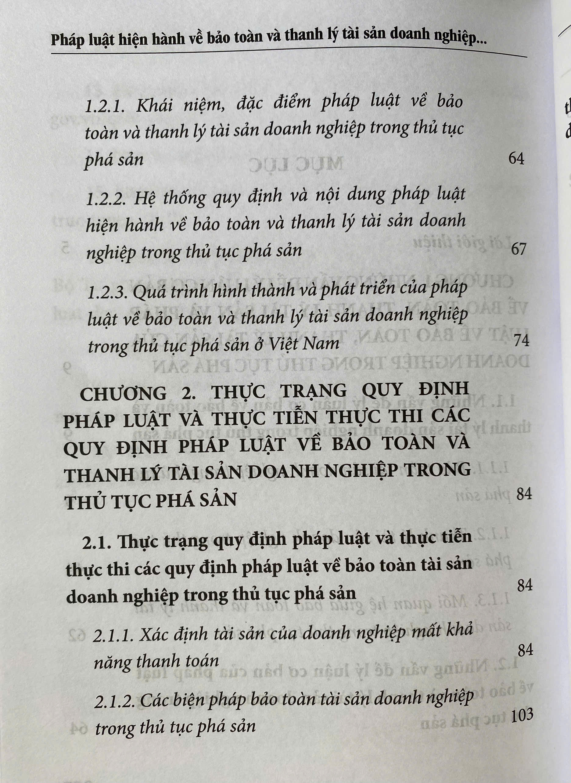 Pháp Luật Hiện Hành Về Bảo Toàn Và Thanh Lý Tài Sản Doanh Nghiệp Trong Thủ Tục Phá Sản
