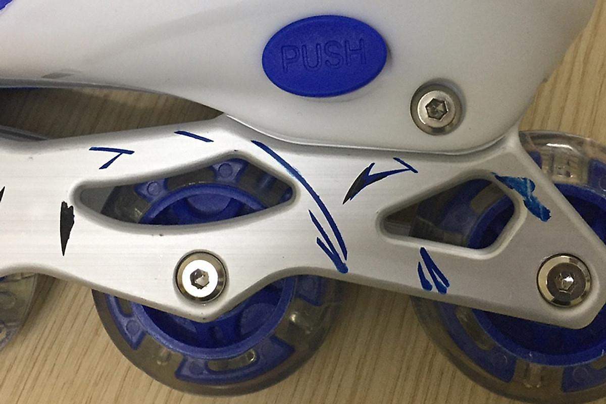 Giày Trượt Patin MacBuy Gắn Đinh Phát Sáng Cao Cấp (Size L)