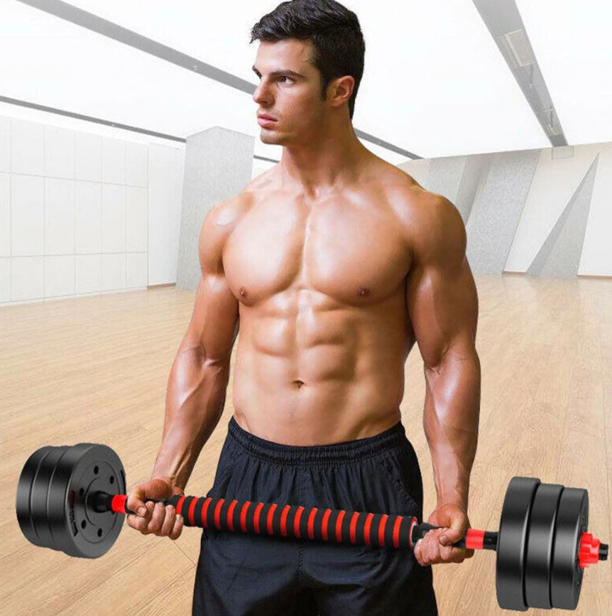 Tạ tập tay đẩy kết hợp, 20 KG tạ nam nữ tập gym tập thon tay