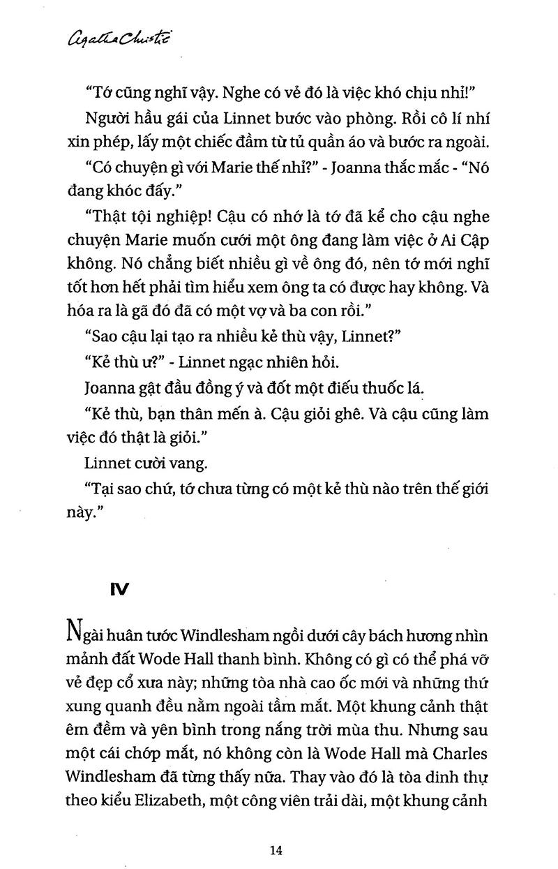 Án Mạng Trên Sông Nile (Agatha Christie)(Tái Bản)