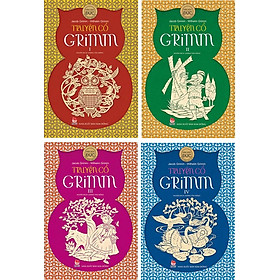 Sách - Truyện cổ Grimm (trọn bộ 4 tập)