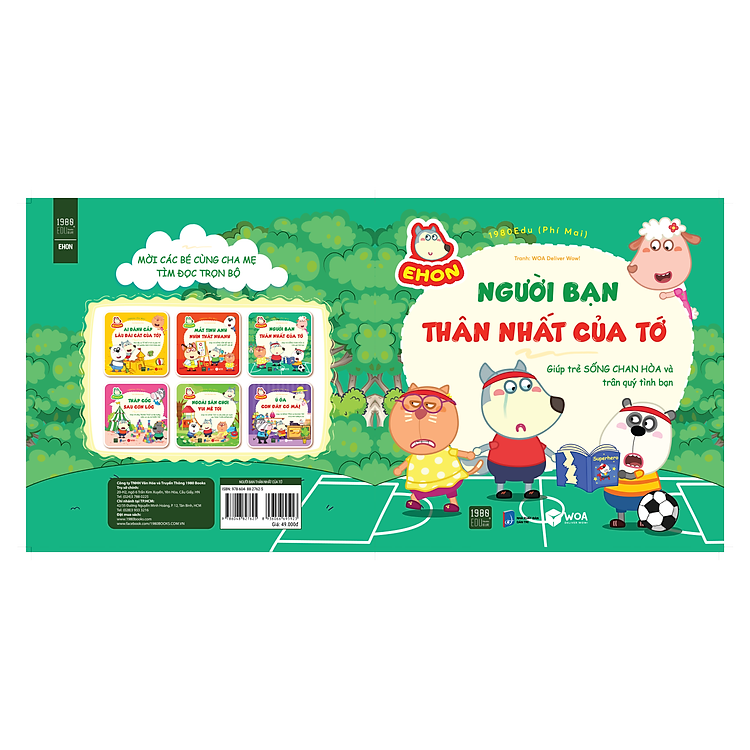 Wolfoo Ehon - Người Bạn Thân Nhất Của Tớ