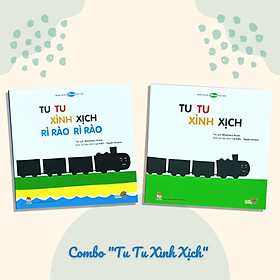 Combo 2 cuốn sách - Tranh Truyện Ehon Nhật Bản: Tu Tu Xình Xịch, Tu Tu Xình Xịch Rì Rào Rì Rào