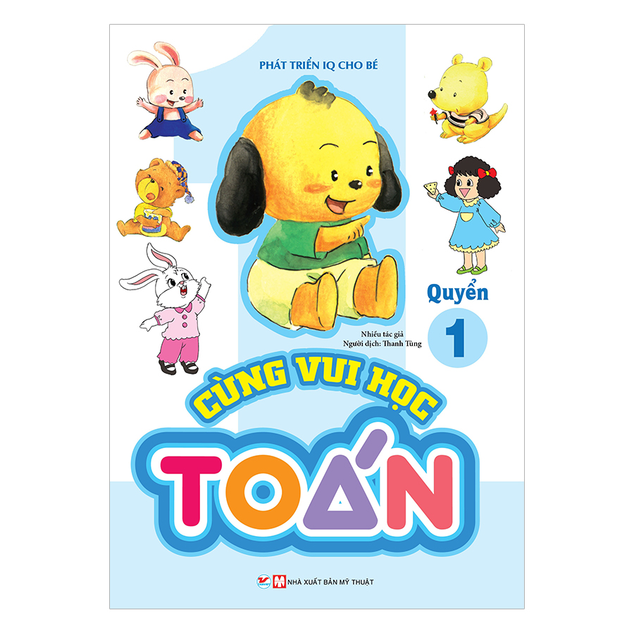 Combo 6 Quyển Phát Triển IQ Cho Bé- Cùng Vui Học Toán