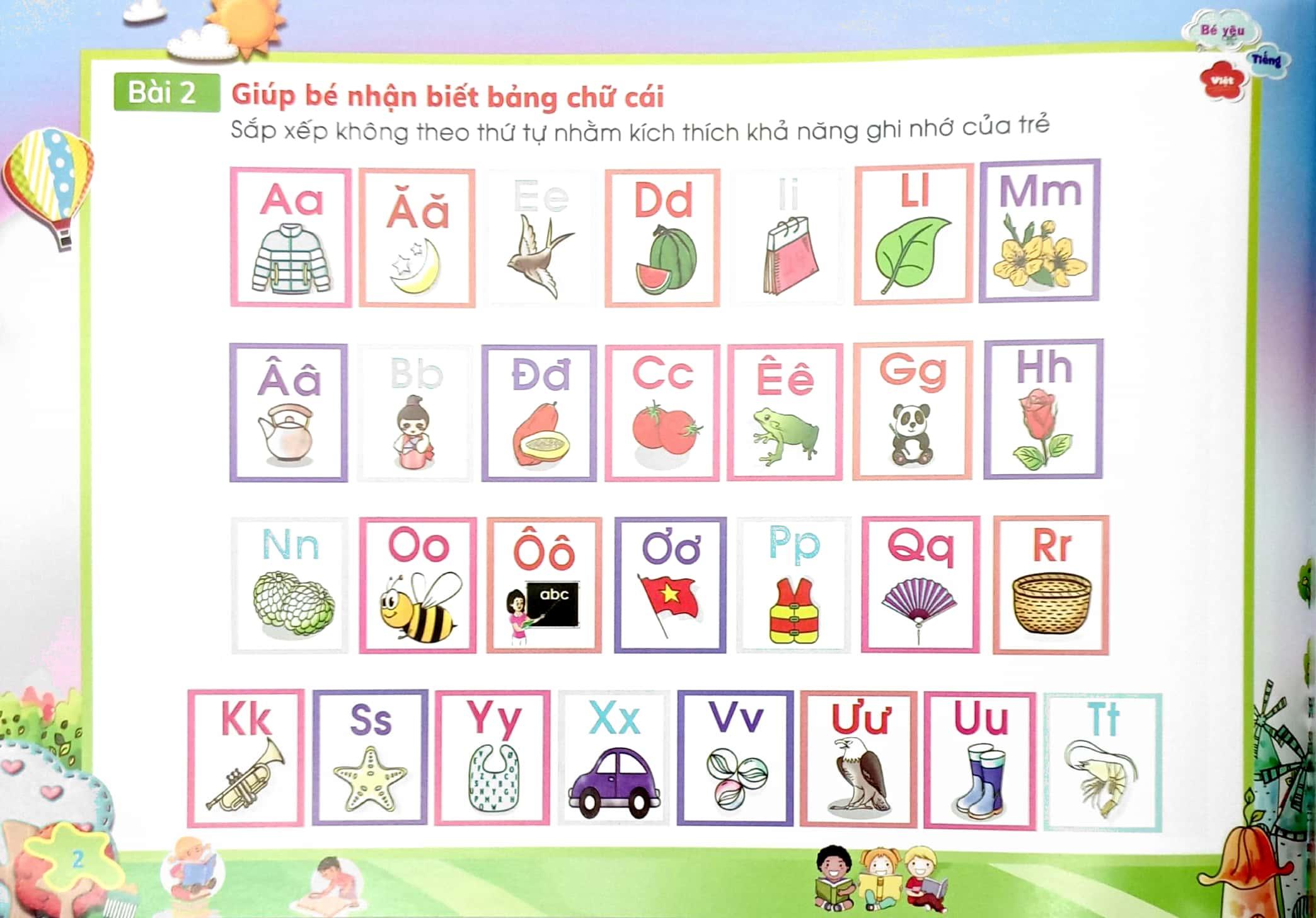 Phát Triển Năng Lực Tư Duy - Ngôn Ngữ - Tập Đánh Vần Tiếng Việt (4-6 Tuổi) (Tái Bản 2024)
