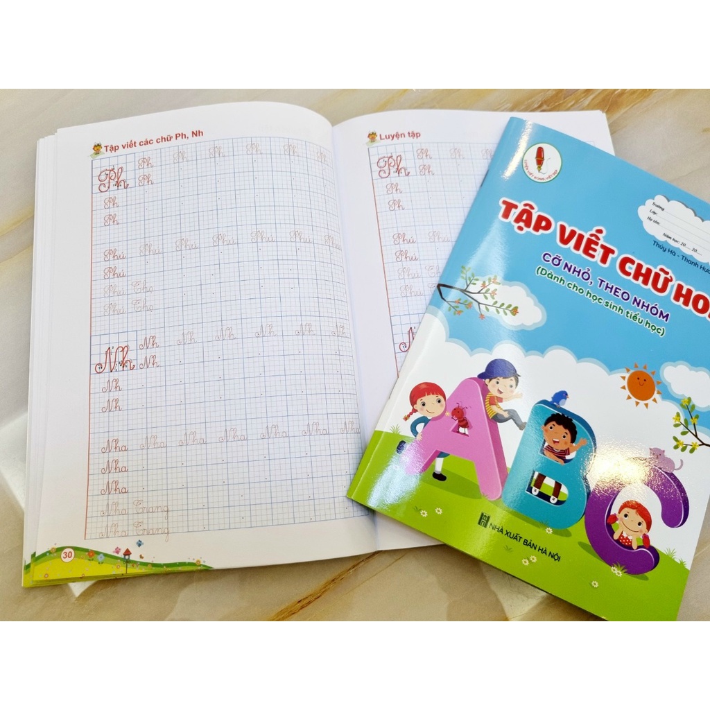 Sách - Tập viết chữ hoa cỡ nhỏ theo nhóm (dành cho học sinh tiểu học)