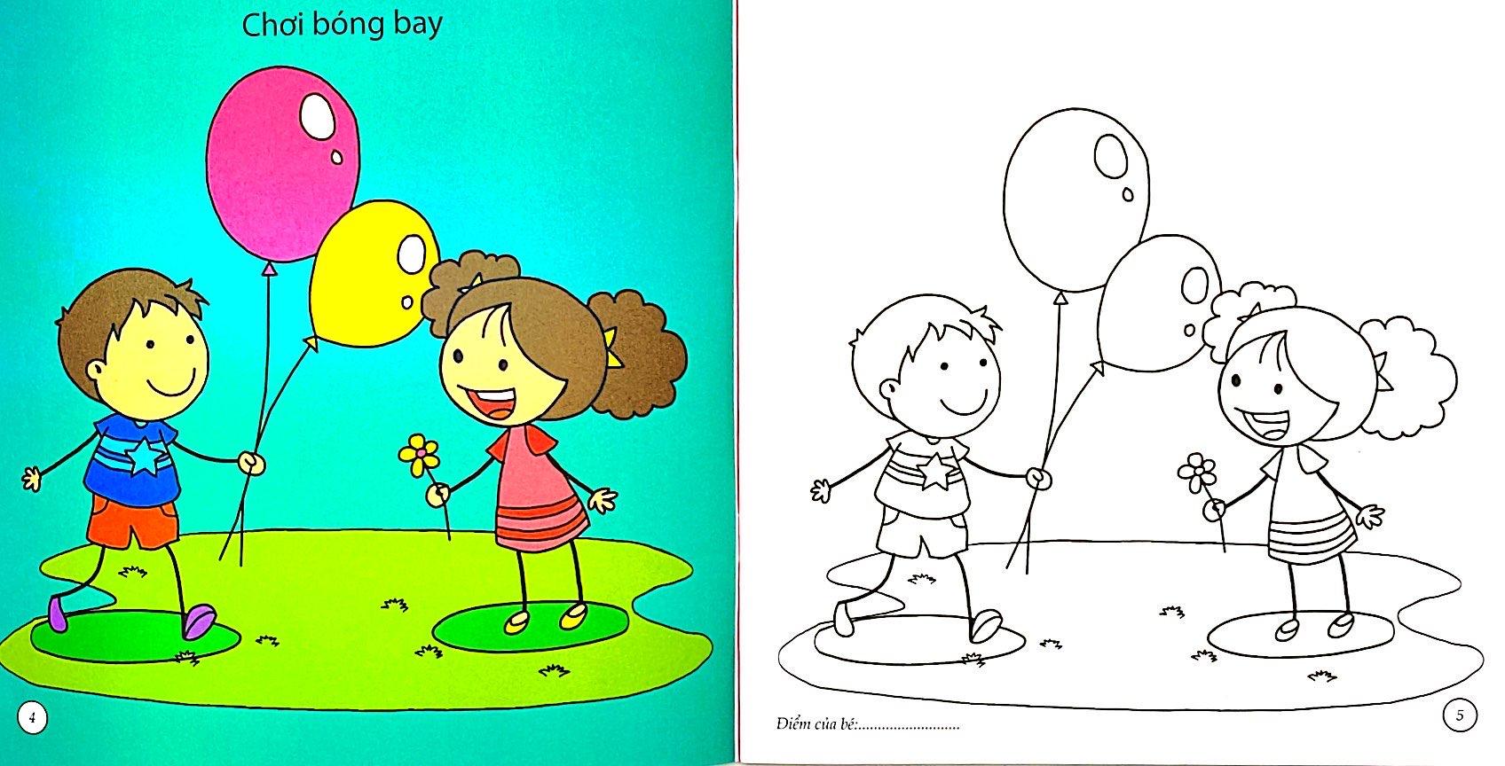 Bé Tô Màu - Bạn Nhỏ Đáng Yêu