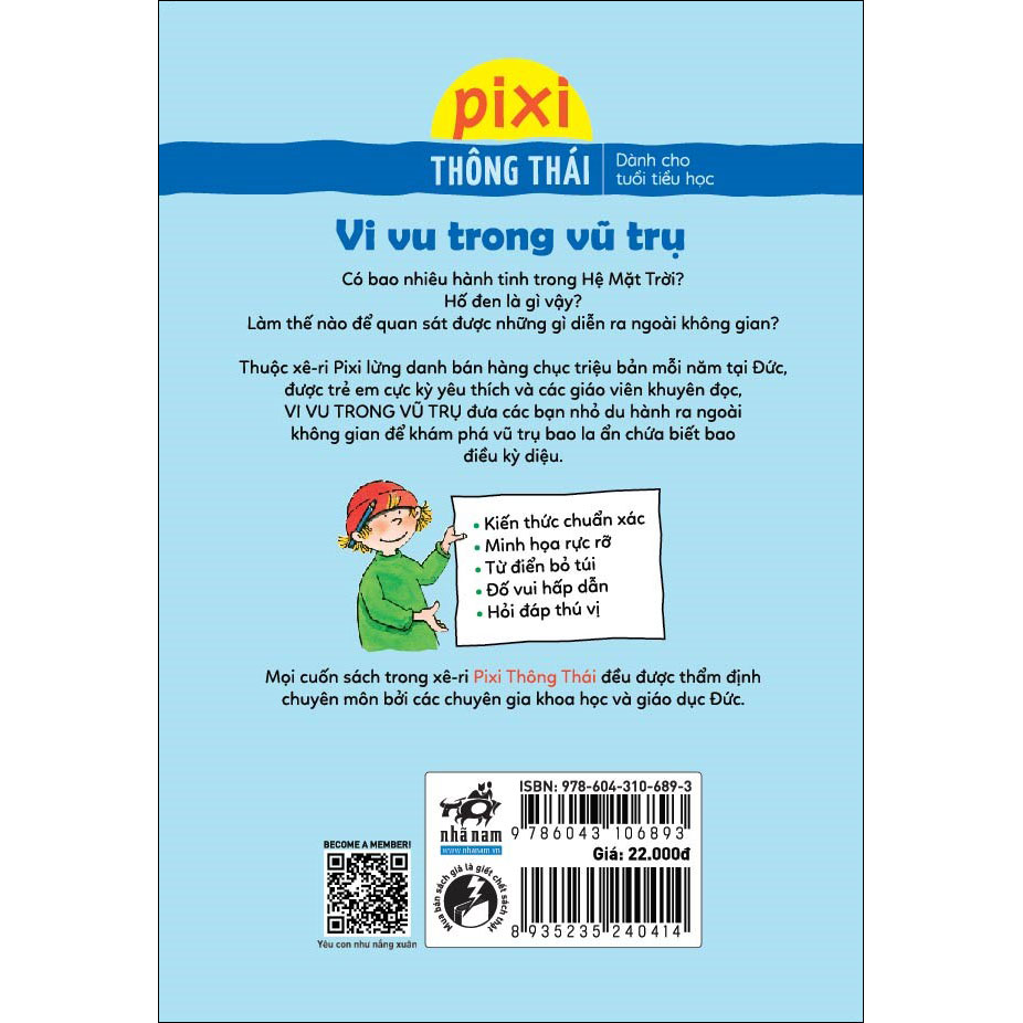 Pixi thông thái - Vi vu trong vũ trụ