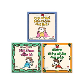 Boxset Tranh Truyện Ehon Nhật Bản - Con Có Thể Biến Thành Mọi Thứ! (Bộ 3 Cuốn)