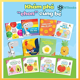 1 Cuốn Trong Trọn Bộ 10 tập EHON Song Ngữ cho bé thông minh sáng tạo: Ehon Điều Kỳ Diệu Của Hình Khối + Điều Kỳ Diệu Của Âm Thanh + Điều Kỳ Diệu Của Màu Sắc (1 cuốn giao ngẫu nhiên cho bé 0-6 tuổi / Bộ Sách Phát Triển Trí Tuệ & Kích Thích Thị Giác Cho Bé)